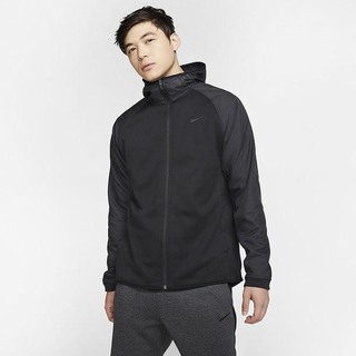 Hanorace Nike Therma Full-Zip Basketball Barbati Negrii | KJEA-31654